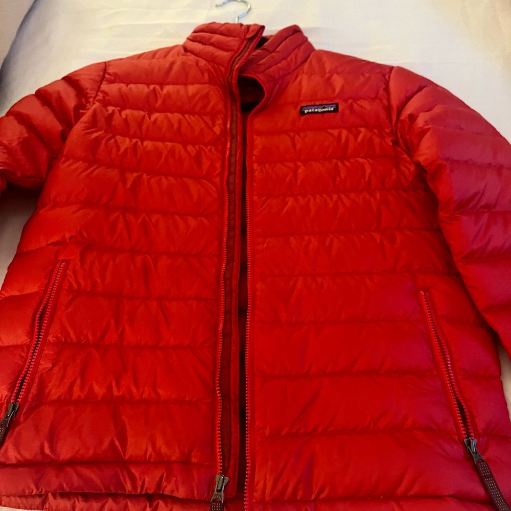 Patagonia Kids Red Puffer Jacket